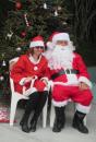 Santa and Mrs Claus: Man-O-War Christmas Island celebration
