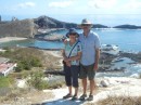 Pat and Les on Isla Isabela.