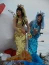 Two beautiful mermaids.