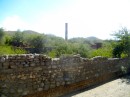 Chimney for the old silver mine in El Triunfo.