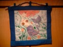 This is a project I worked on during the month of January, includes painting on fabric, quilting and beading.