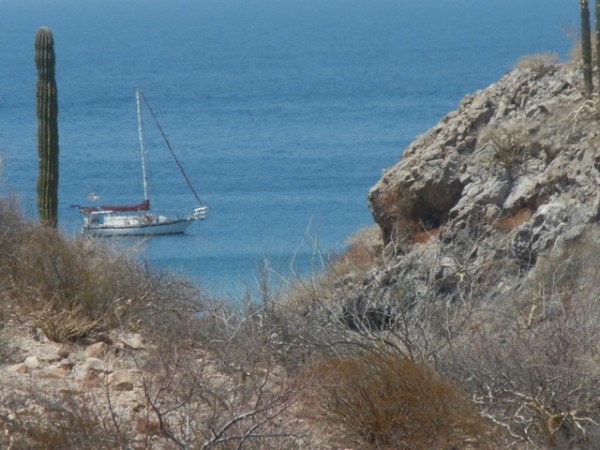 A view of Kasasa anchored in La Ramada.