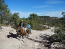 Us on our horse back trip - ride