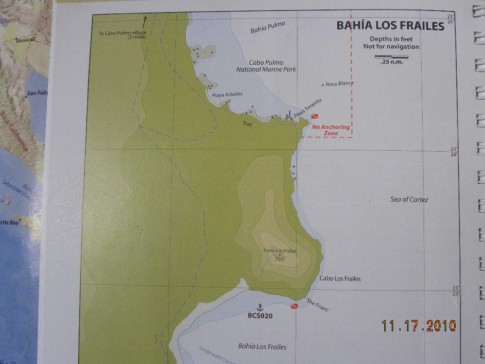 Bahia Los Fralies - Map