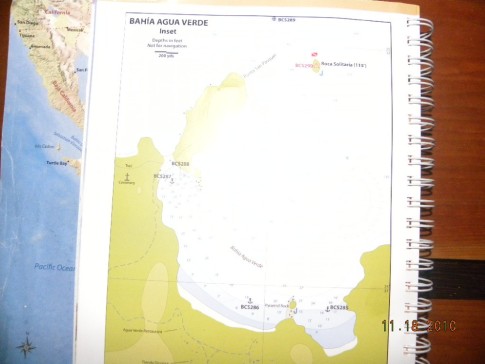 Bahia Agua Verde - Map