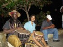 Bongo and Julian drumming in Carriacou