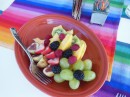 Our breakfast fruit platter