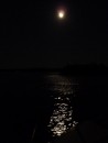 Near Full Moon at Seal Cove, Vinalhavn last night 29 August, 2012, Maine.
