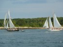 Wednesday afternoon racing at South Portland, Maine, USA