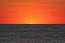 Sunset at sea off Florida, USA