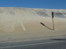 High sand dunes always on the move, Hatteras Island, North Carolina, USA