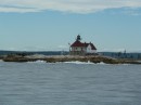 Maine Lighthouse near Portland, Maine, USA