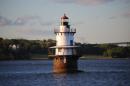 Hog Island Shoal Light, Narragansett Bay, Rhode Island, USA