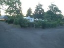 The camp site. Would love to come here by land one day. Aug 2013