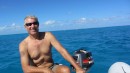 Returning from a snorkeling trip on Virgin Gorda