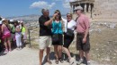 Don, Linda, Sandy and Rick at the Acropolis in Athens