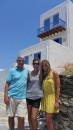 Don, Linda, and Victoria in Serifos