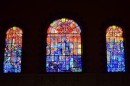Local church windows in St Pierre 
