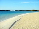 Incredible white sand beach and stunning aquamarine waters - standard fare in Fulanga!