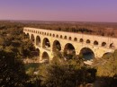 Pont du Gard, it took 15 years to build, to transport water to Nimes,