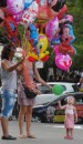 Balloon seller, Corfu