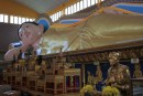 Reclining Buddha, Thai Buddhust temple, Penang