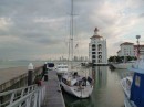 Evita in New Straits Quay marina, Penang
