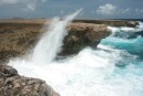Blowhole on the windward side of Bonaire