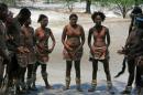 Village dancers, Nata, Botswana