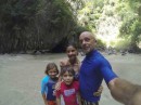 Family photo, Emerald Cave