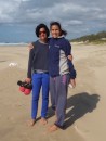 Paula & Solange on Peregian Beach