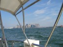 Bye NY......just the most amazing thing to do.....sail through Manhattan.