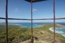 View from lighthouse on Culebrita