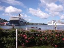 Cruise ships in Castries