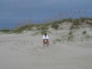 On the beach at Ocracoke