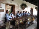 Marimba band at our hotel