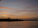 Watching the sun set on Matanzas River