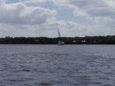 Another grounded yacht. A common sight along the ICW.