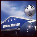 Even though we are away from Double Diamond we are still making trips to West Marine