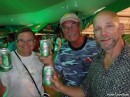 Dance Fever Party the night before at Port de Plaisance with 1/2 of our Canadian Crew, cruisers Jack and Linda from s/v Xanadu