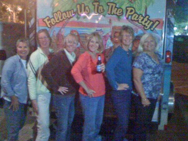 Friends from the harbor at Boondocks. Need I say more??