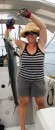 The biggest fish and the best eating - a blue fin tuna, caught off the coast of Costa Rica about 10 miles south Manuel Antonio National Park