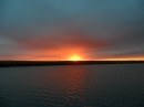Sunset over the marsh lands near Charleston, SC