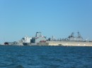 Ships at Norfolk Naval Station