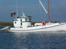 Restored Ches. Bay oyster buy boat in GA.  Had a MD address, but I could not see the city.