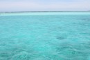 Turquoise waters of The Tobago Cays