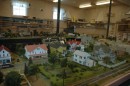 The model railroad village where models of many of the buildings in Reedville have been built with amazing detail. We were short of time and I nearly didn