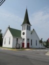 Union United Methodist Church near the coffee shop is a Gothic Revival structure built in 1895 and is the oldest African American church in St. Michaels. The land on which the church stands was bought from the heirs of Samuel Hambleton in 1894 for $150, according to the town