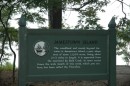 The second marker pointed out that across Back Creek, the visitor could see James Island.