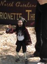 Blackbeard makes his appearance with the North Carolina Marionette Theater.